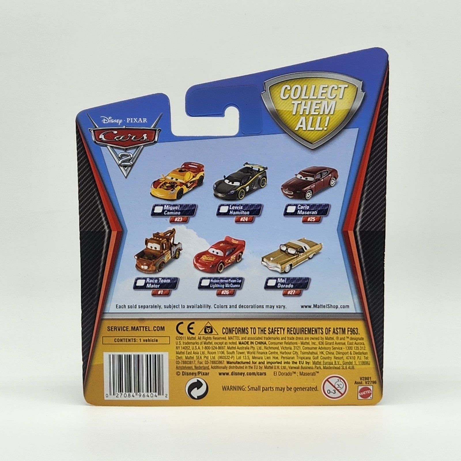 Holley Shiftwell 2011 Disney Pixar Cars 2 Purple Diecast 1:552