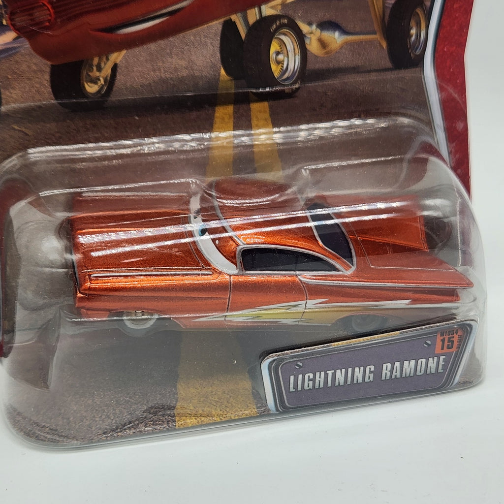 2008 Disney Pixar The World Of Cars 1:55 Lightning Ramone #15 Mattel Diecast1