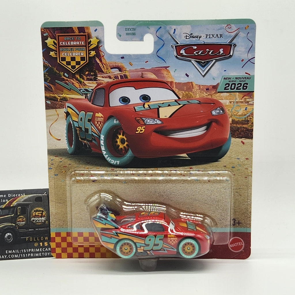 2026 Race To Celebrate LIGHTNING McQUEEN Disney Pixar Cars 20th Anniversary 1:550