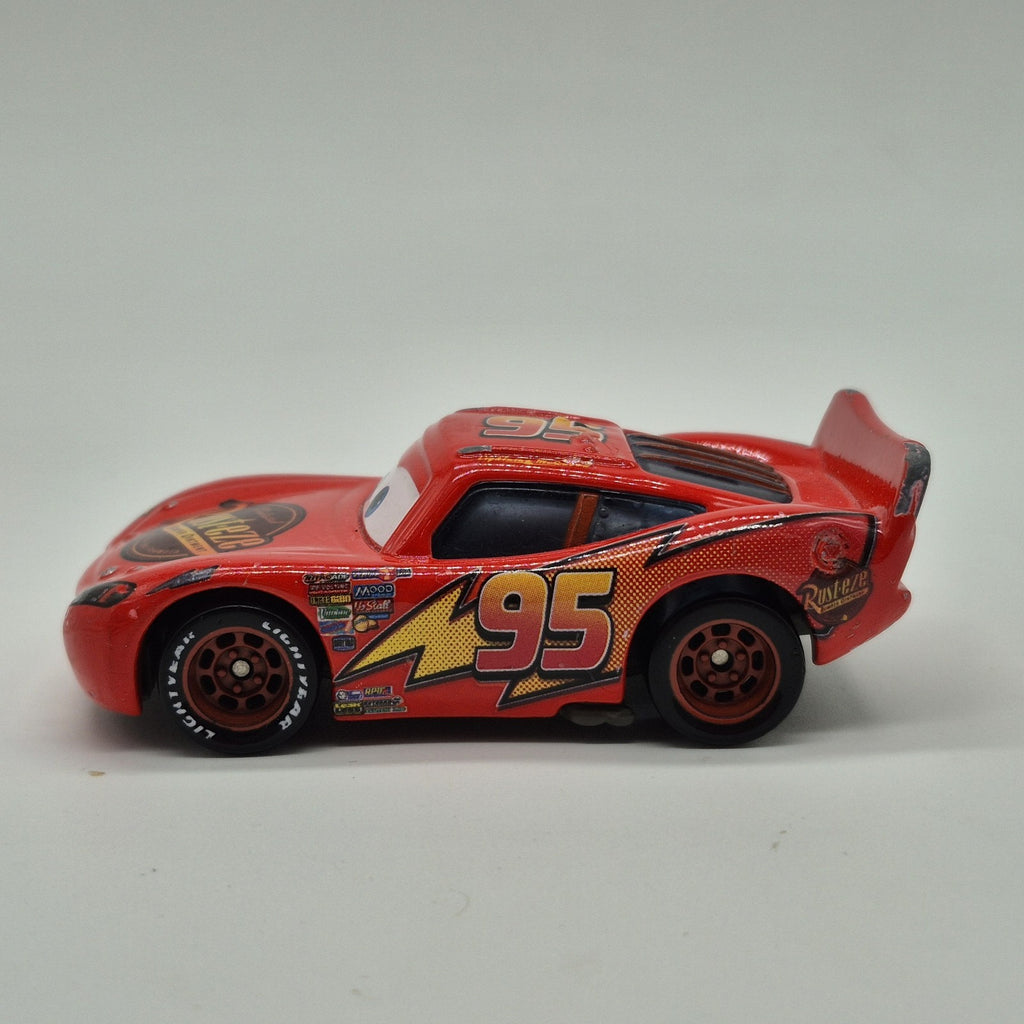 Classic Lightning Mcqueen Loose Disney Pixar Cars 1:55 Diecast Toy Car3
