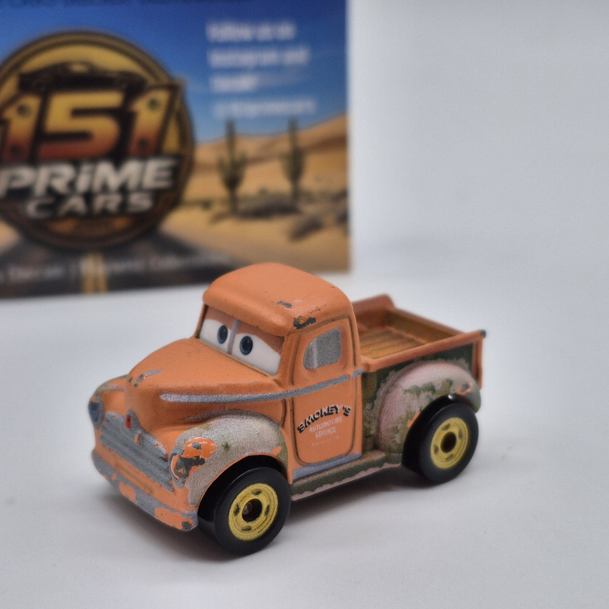 USED Smokey Disney Pixar Cars Mini Racers 1:87 Diecast Truck0