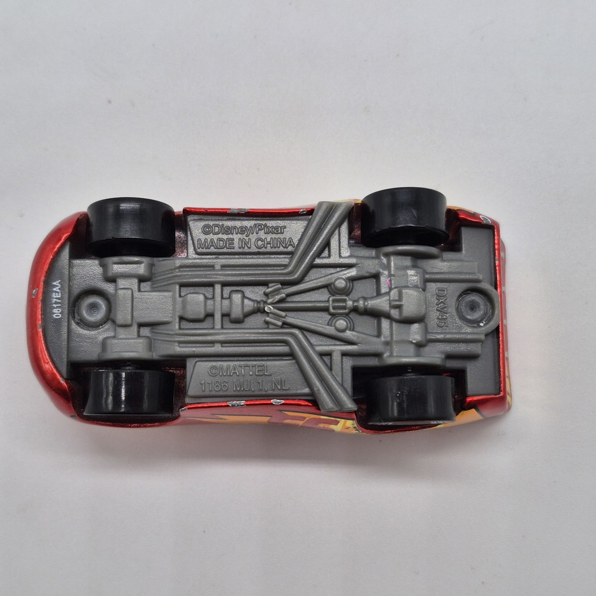 Rusteze Racing Center Lightning Mcqueen 1:55 Diecast Car LOOSE 10