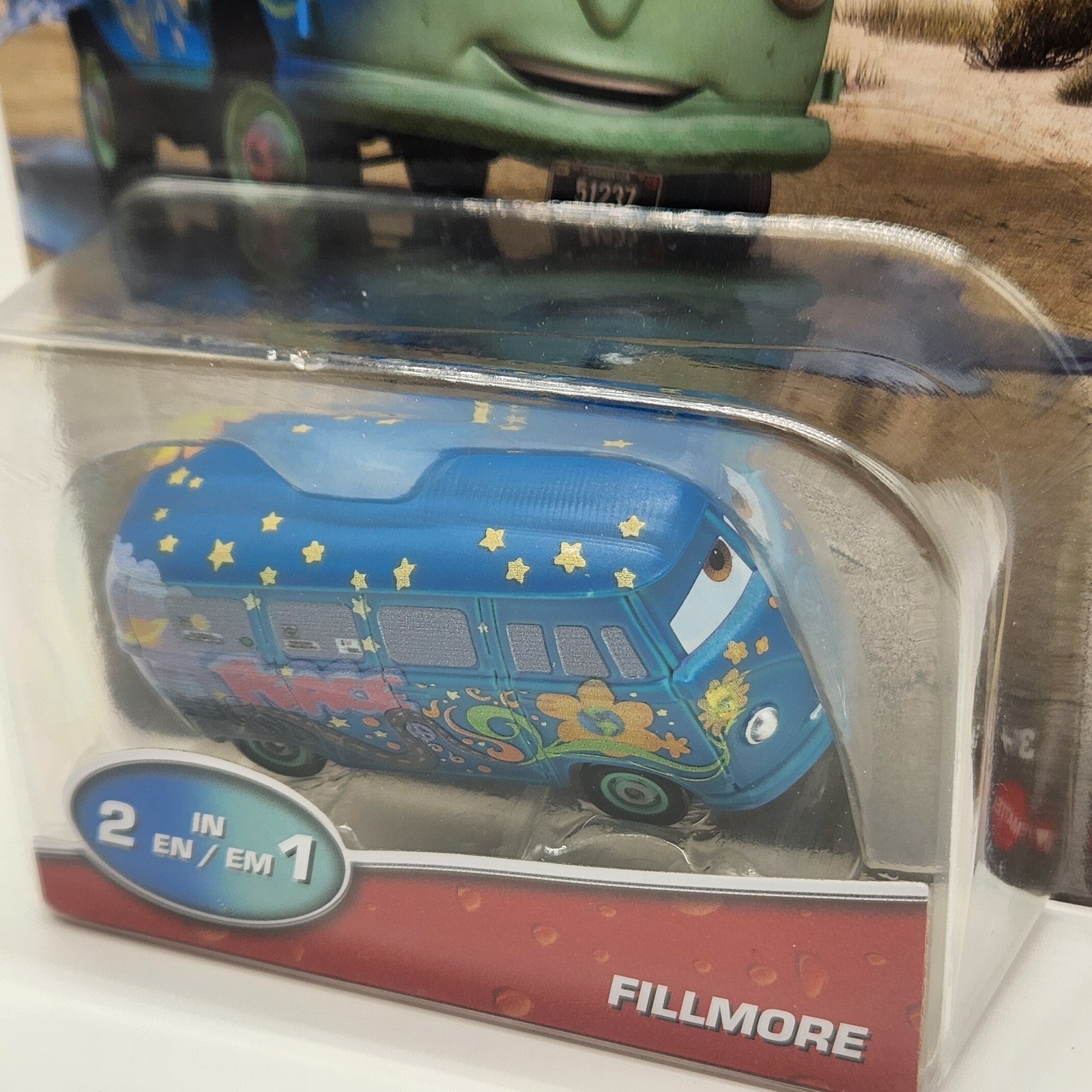 Disney Pixar Cars GNY98 1:55 Color Changers FIllmore Vehicle 20251