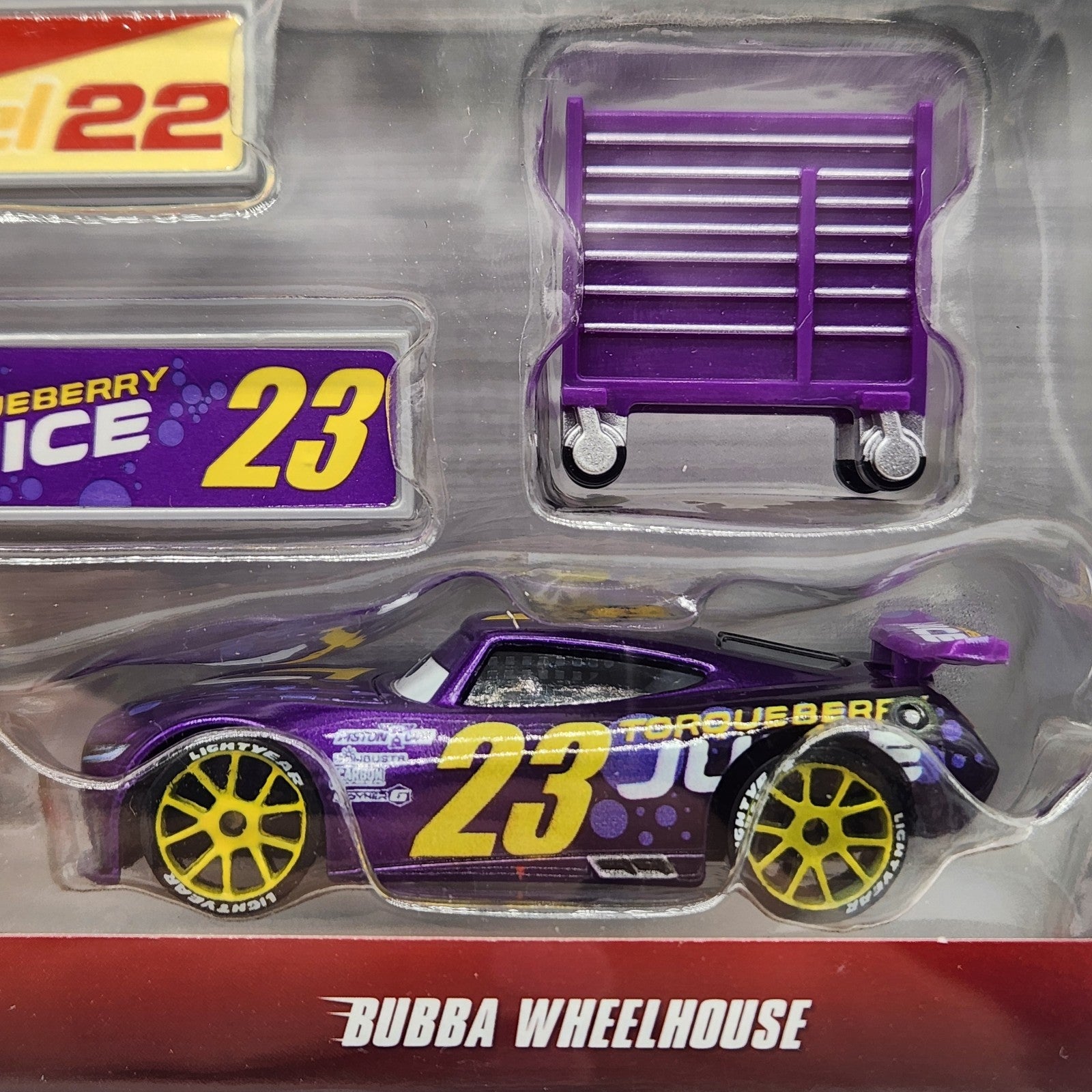 Disney Cars Nascar 2 Pack Gogo Logano And Bubba Wheelhouse Pixar Mattel 1:55 1