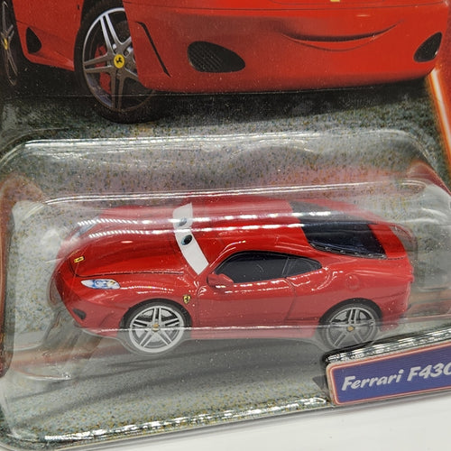 2007 Disney Pixar Cars Supercharged Ferrari F430 Mattel 1:55 Diecast Car1