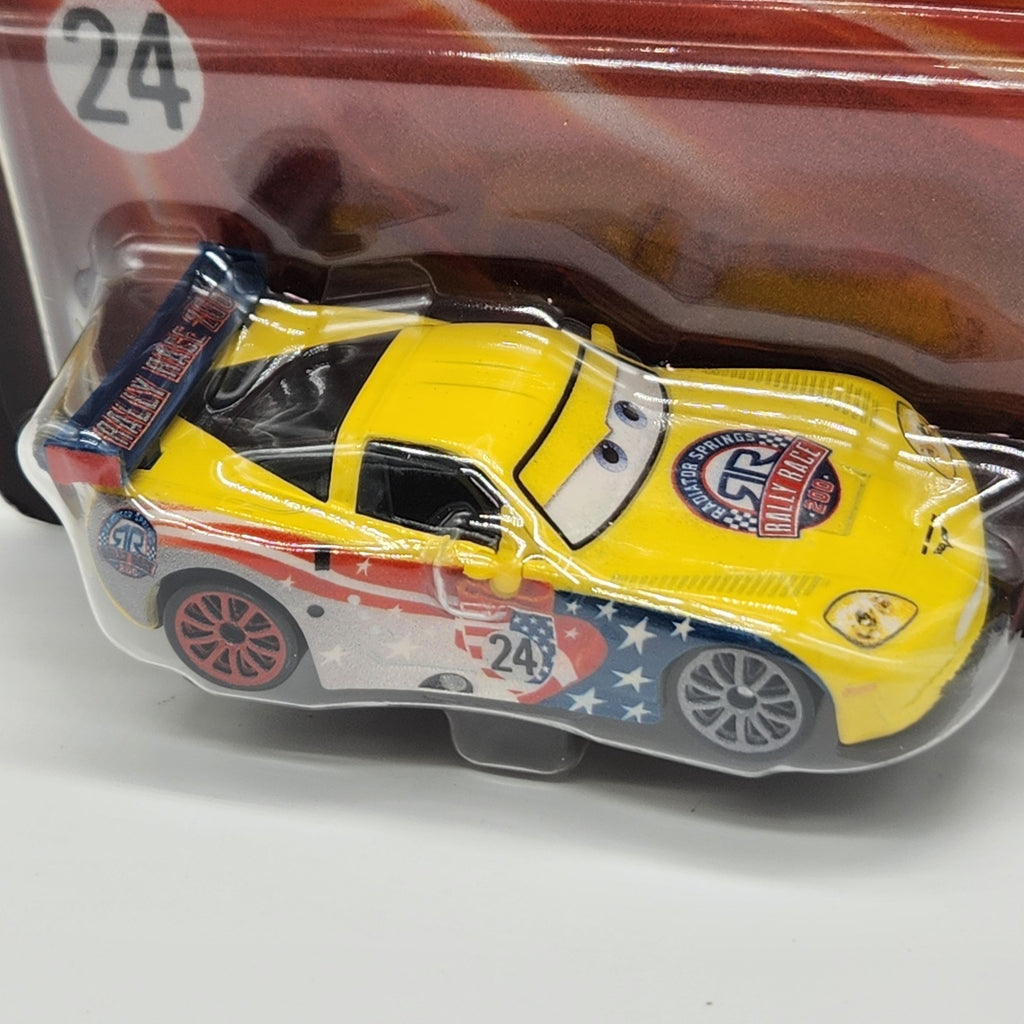 Disney PIXAR Cars Race & Rescue Jeff Gorvette Die-Cast 1:55 Metal Vehicle 20251