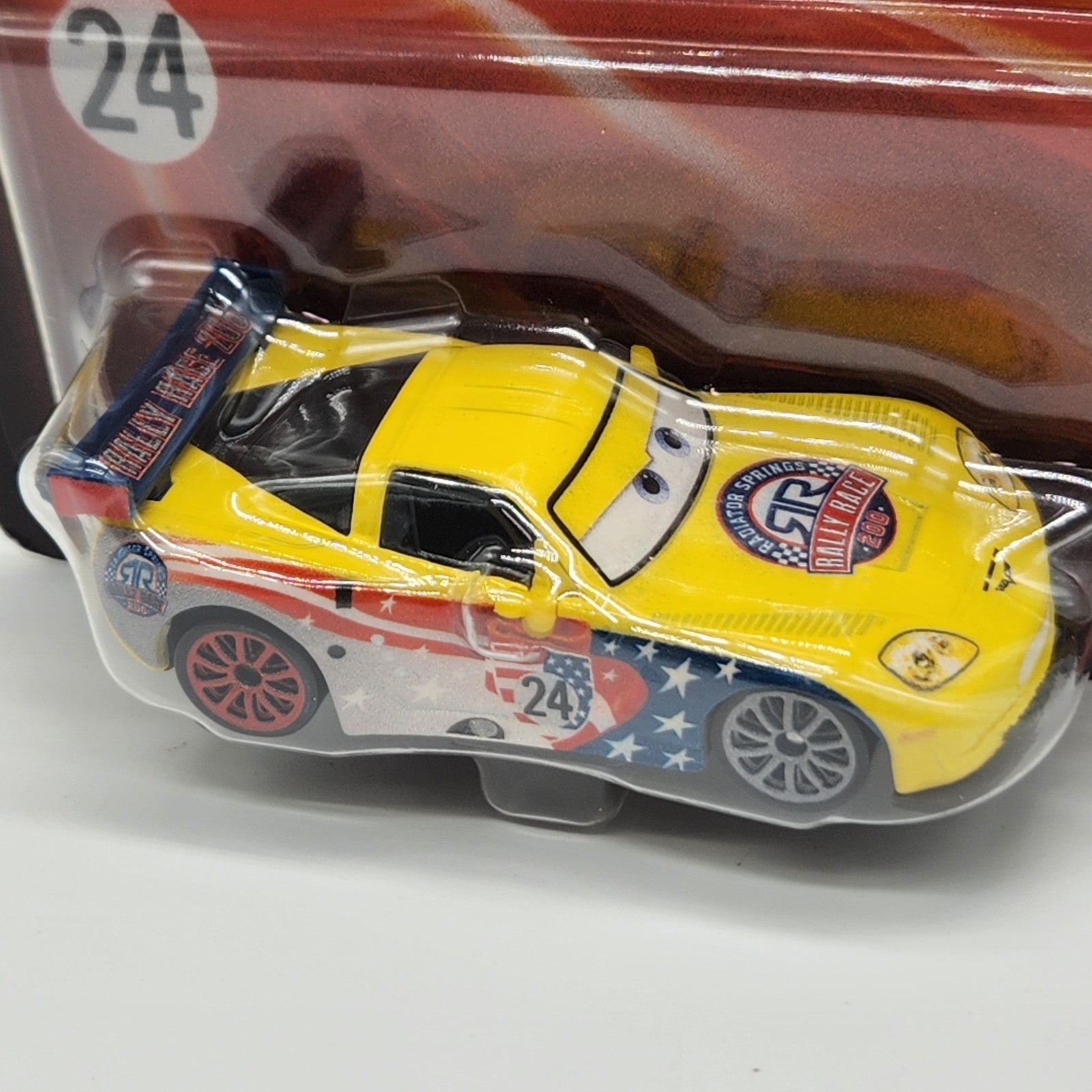 Disney PIXAR Cars Race & Rescue Jeff Gorvette Die-Cast 1:55 Metal Vehicle 20251
