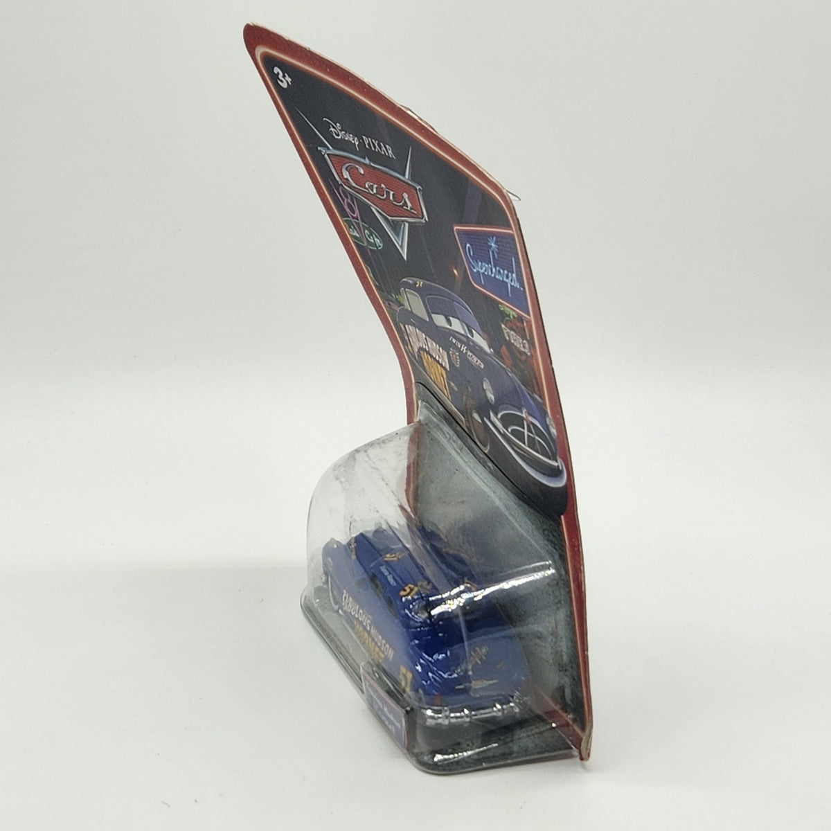 Fabulous Hudson Hornet Supercharged 2008 Disney Pixar Cars Diecast 1:55 Mattel2