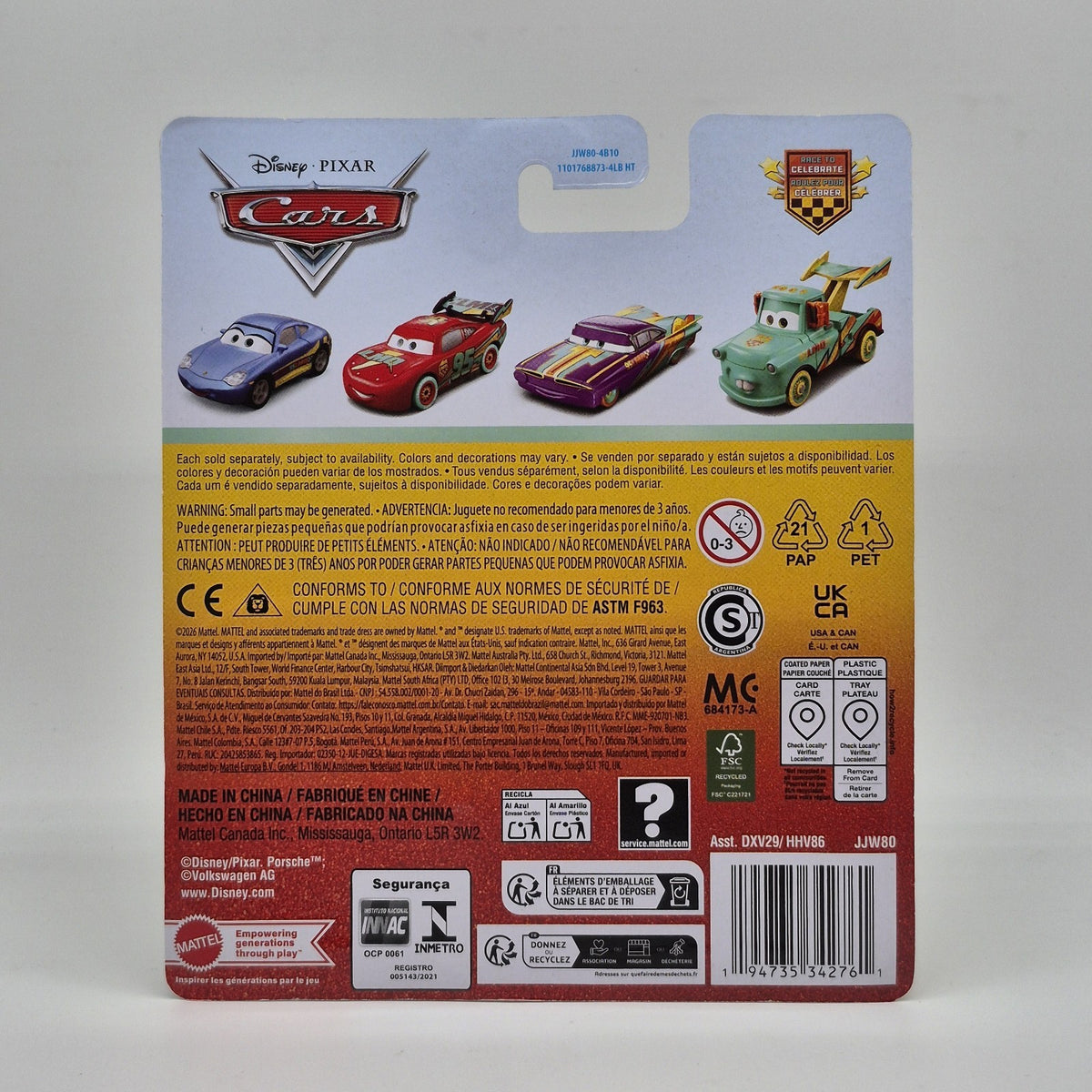 Race To Celebrate Fillmore Disney Pixar Cars 1:55 Diecast 20262
