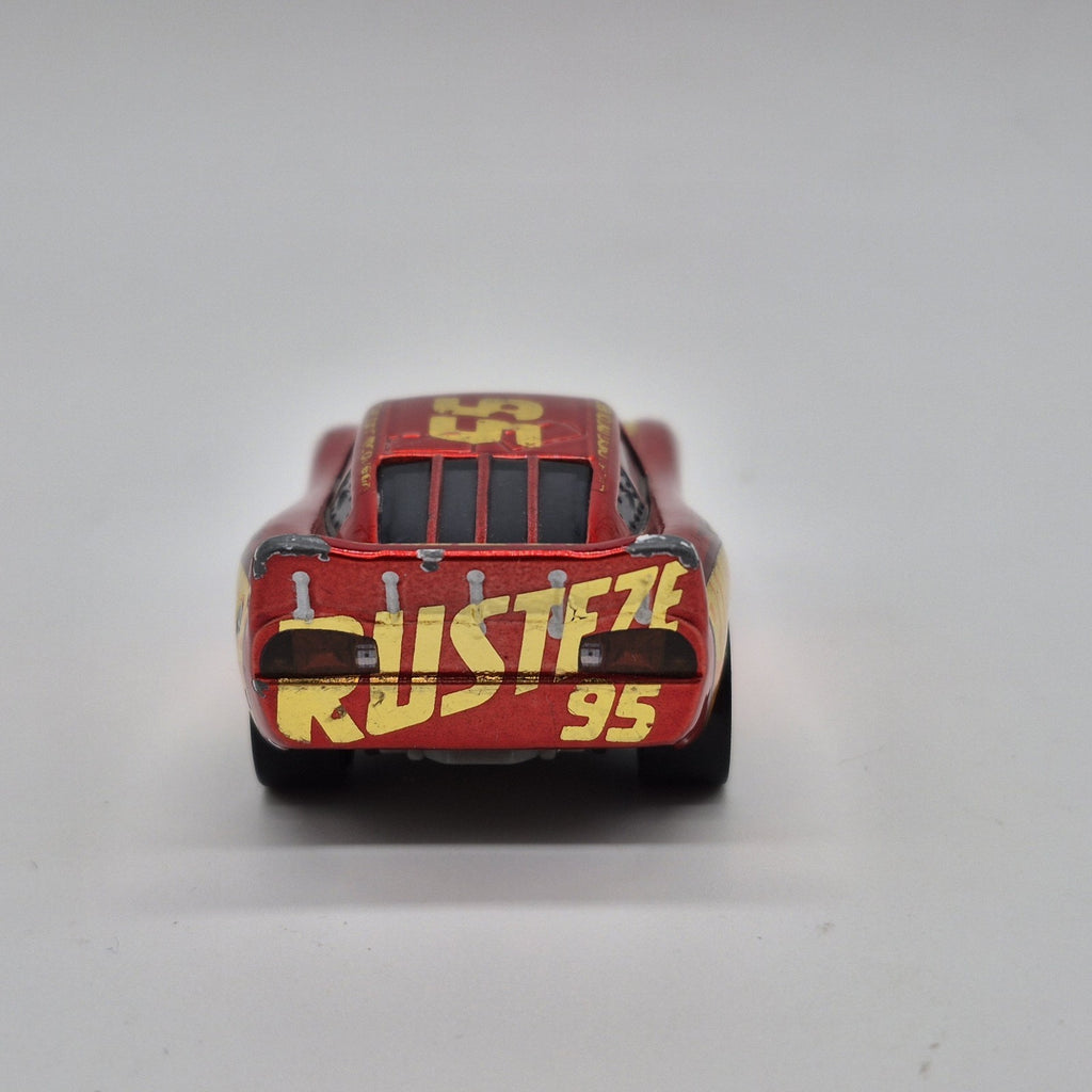 Rusteze Racing Center Lightning Mcqueen 1:55 Diecast Car LOOSE 4