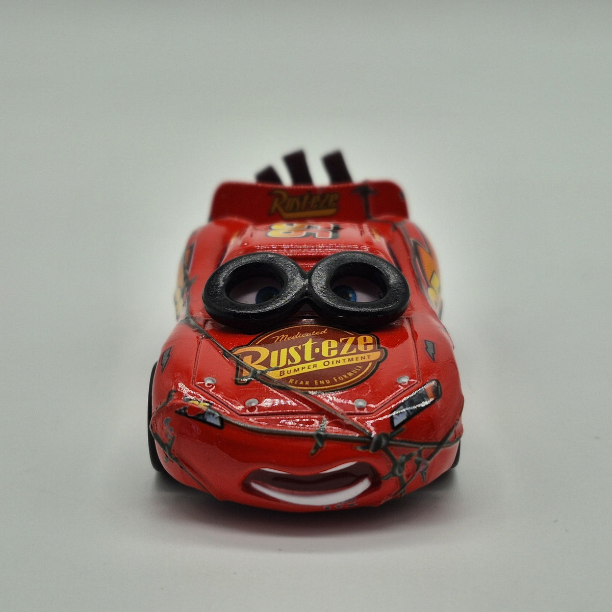 Spin Out Lightning McQueen Disney Pixar Cars 1:55 Diecast Loose Used Good Cond.8