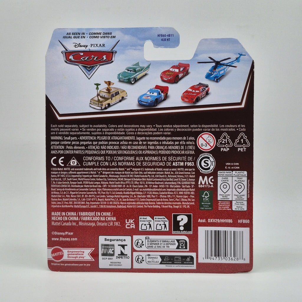 Dexter Hoover 20th Anniversary Disney Pixar Cars 1:55 Diecast 20262