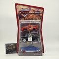 Rare Disney Pixar World of Cars Dirt Track Gift Pack Cactus Lightning McQueen0