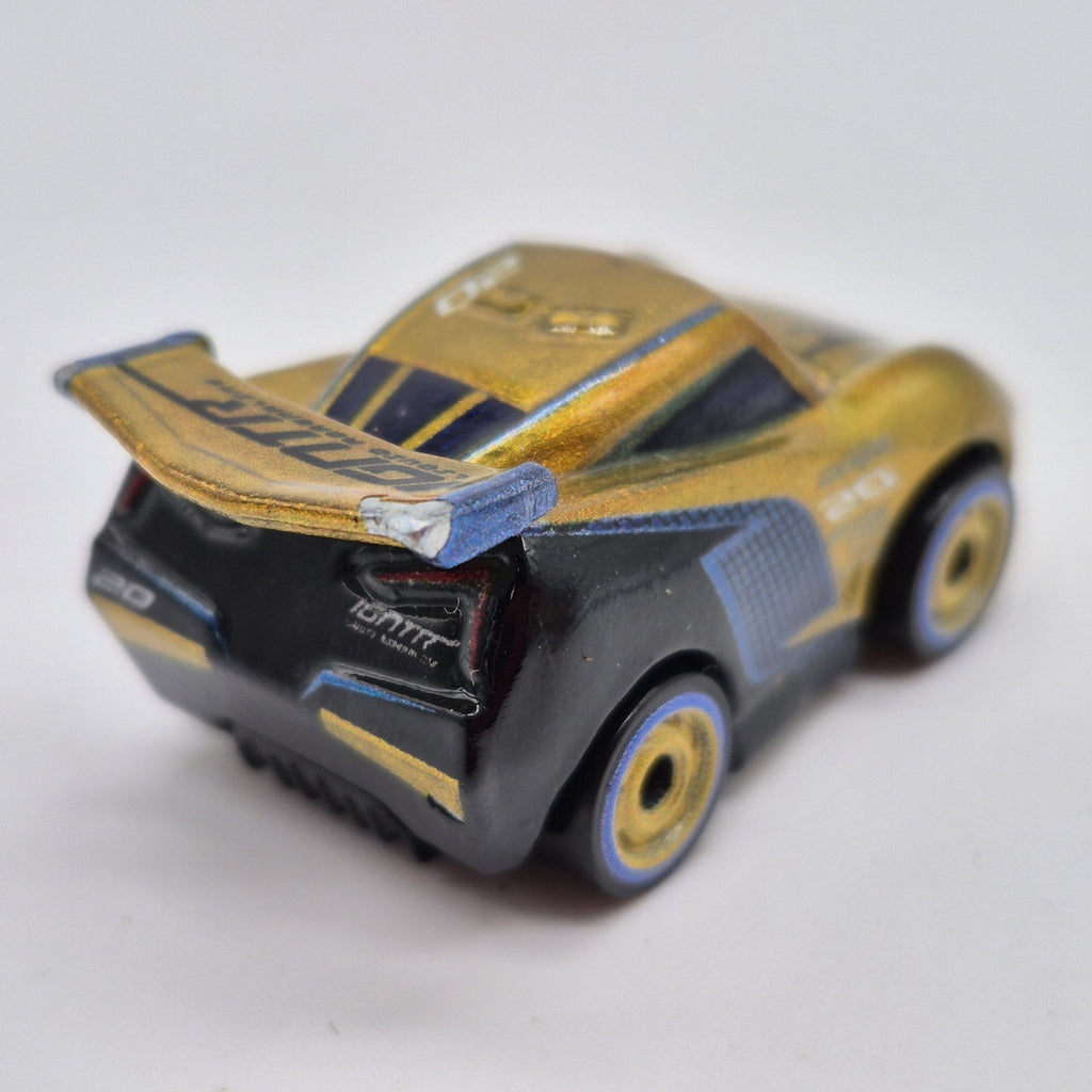 Gold Jackson Storm Mini Disney Pixar Cars 1:87 Diecast Rare4