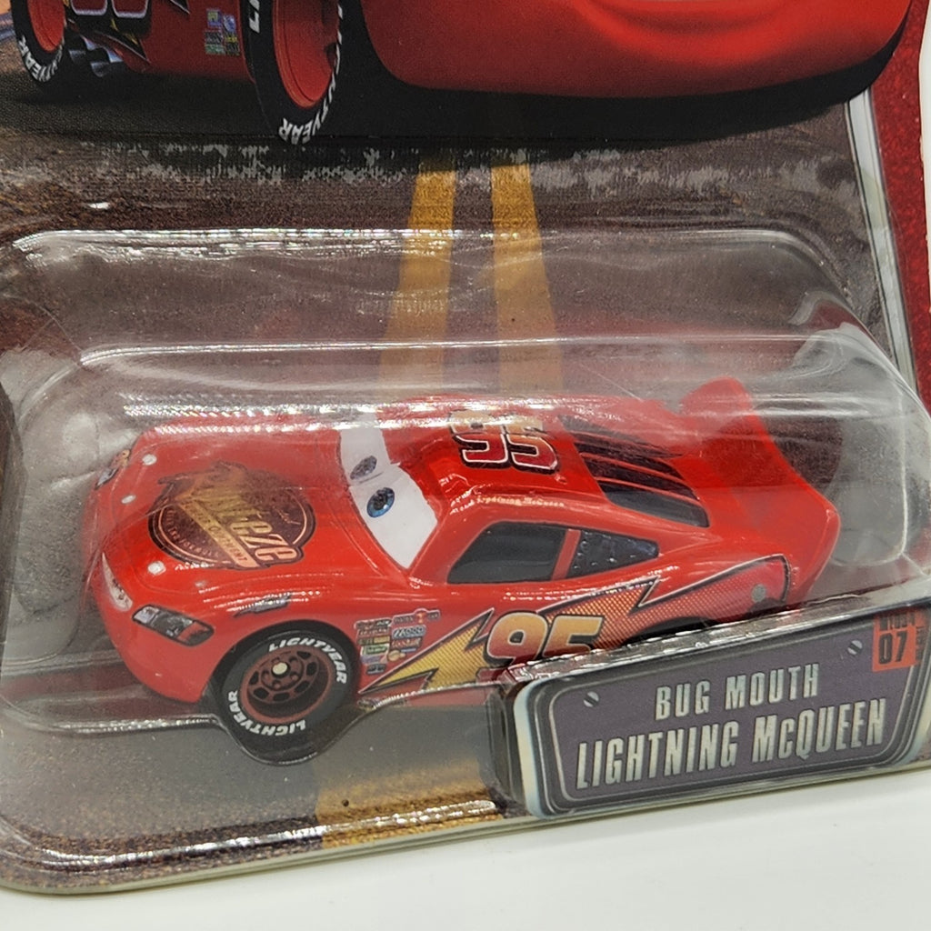 2008 Disney Pixar Cars Bug Mouth Lightning McQueen World Of Cars 1:551