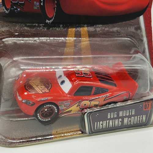 2008 Disney Pixar Cars Bug Mouth Lightning McQueen World Of Cars 1:551