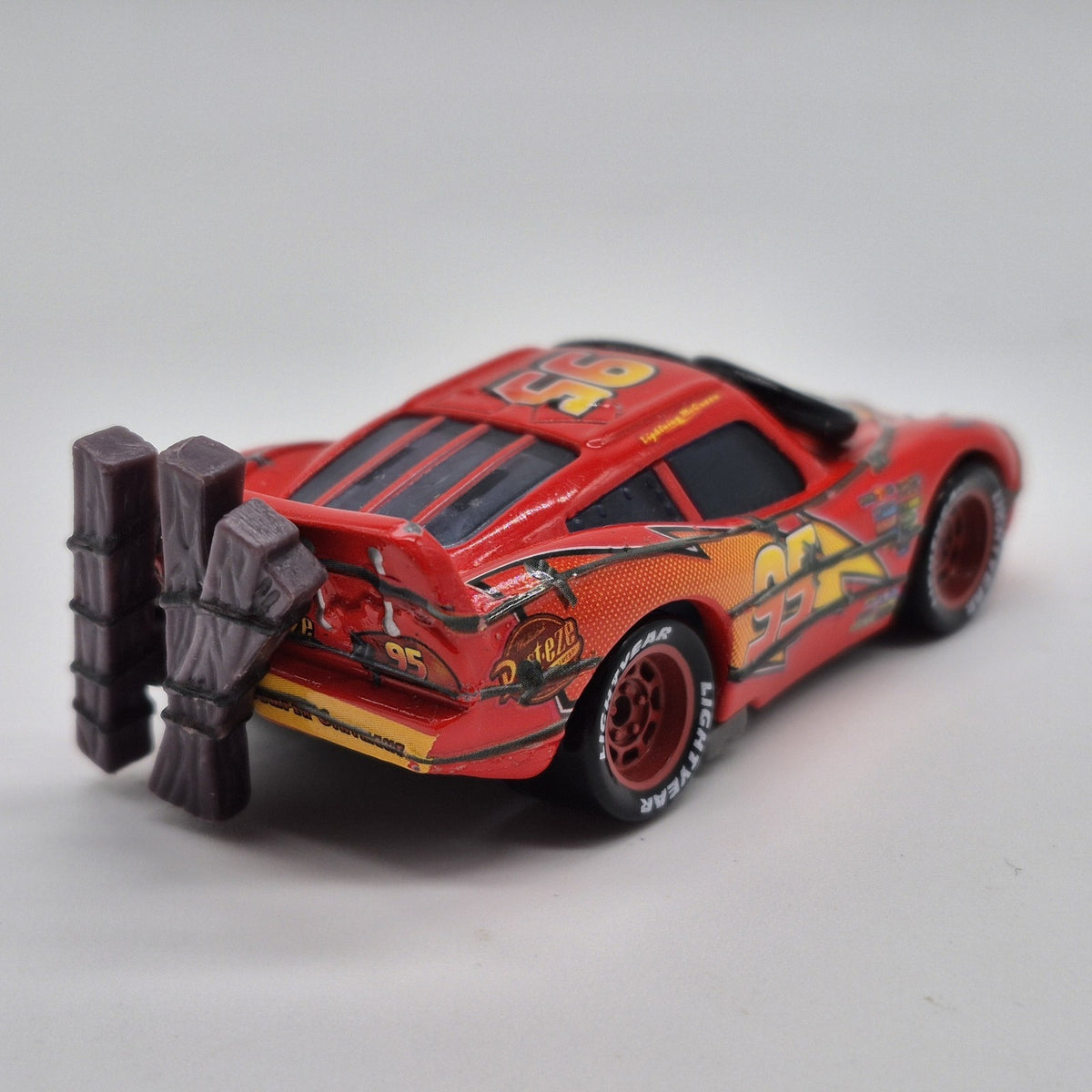 Spinout Lightning Mcqueen Loose Disney Pixar Cars 1:55 Diecast Car Mattel 5