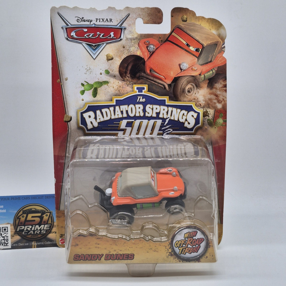 Disney Pixar Cars - Sandy Dunes Radiator Springs 500 1/2 2014 - 1:55 Diecast0
