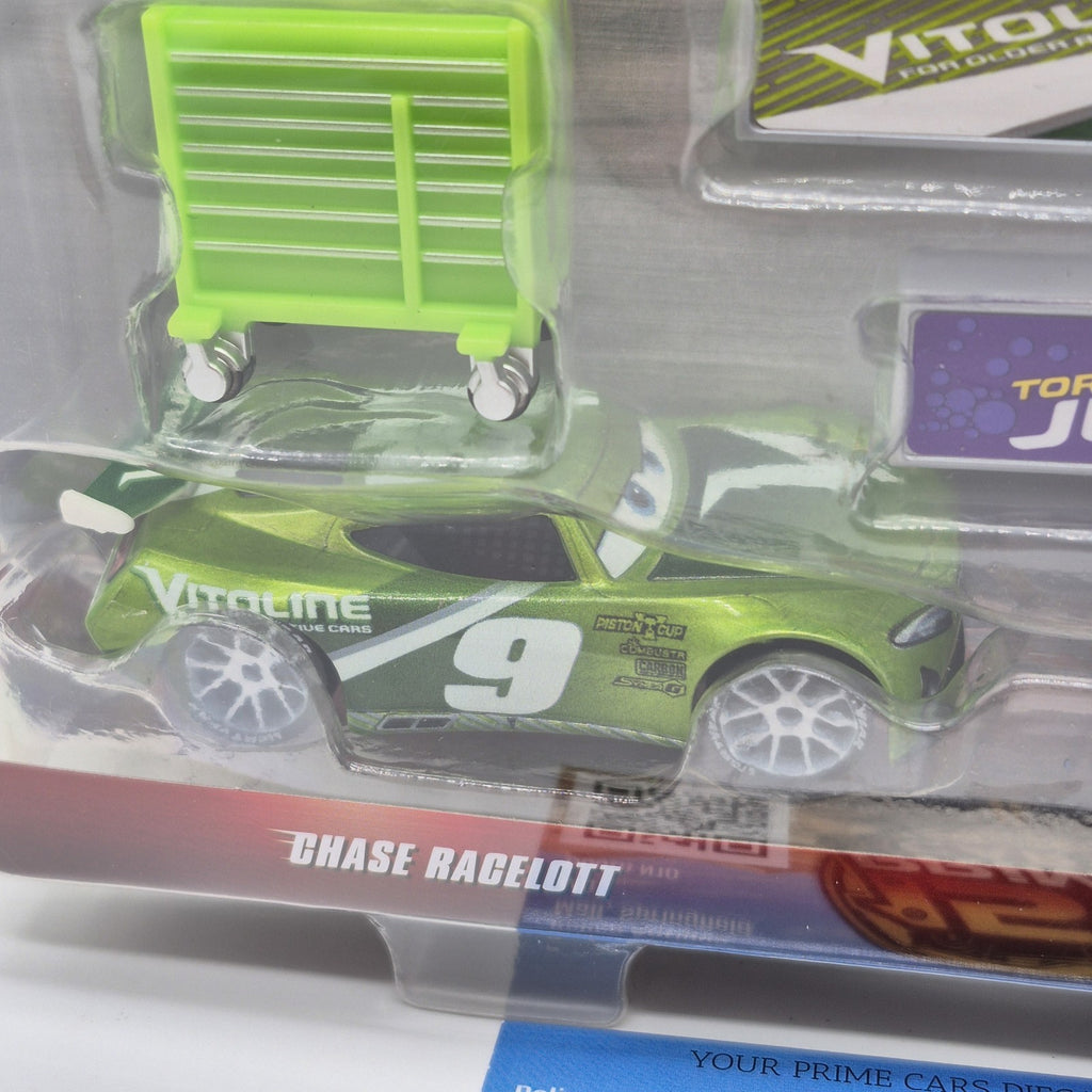 DISNEY PIXAR CARS CHASE RACELOTT AND BUBBA WHEELHOUSE 2 CAR PACK SET NASCAR 20261
