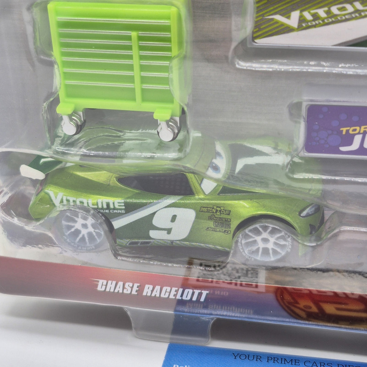 DISNEY PIXAR CARS CHASE RACELOTT AND BUBBA WHEELHOUSE 2 CAR PACK SET NASCAR 20261
