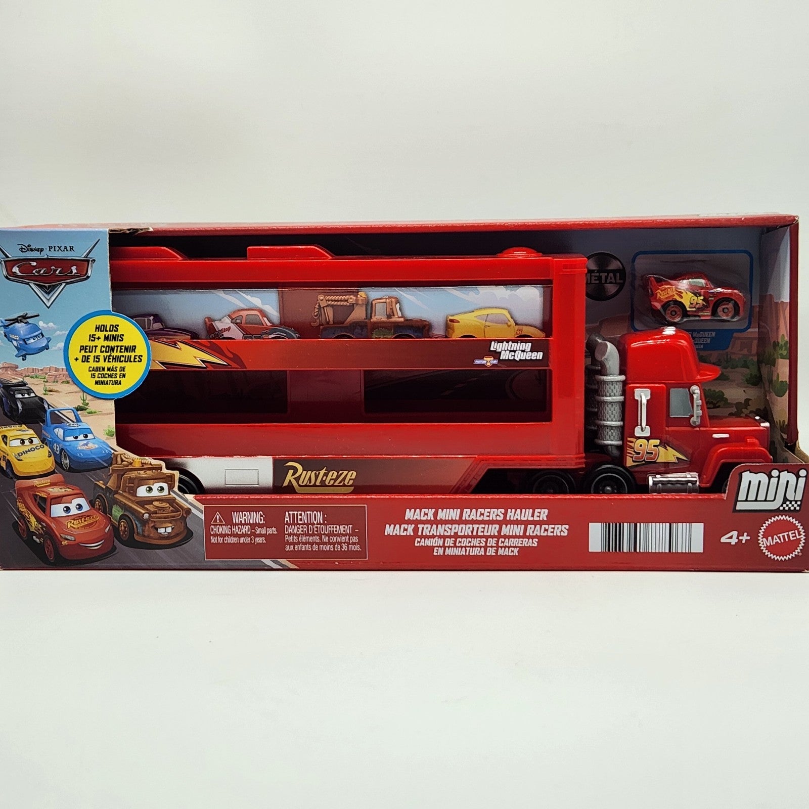 Mack Mini Racers Hauler w/ Lightning McQueen - Disney Pixar Cars - New in Box1