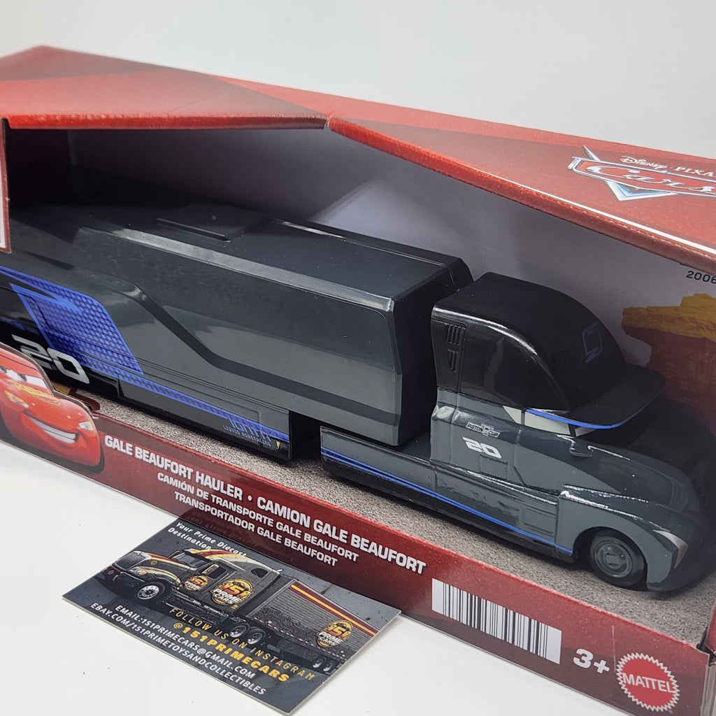 2026 Disney Pixar Cars Gale Beaufort Hauler Jackson Storm Semi 20th Anniversary1