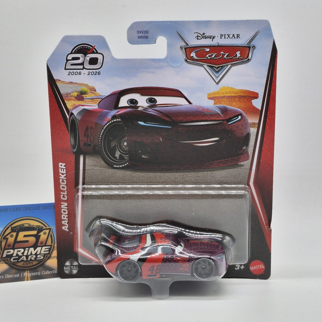 Aaron Clocker 20th Anniversary Disney Pixar Cars 2026 Revolting Next Gen 1:550