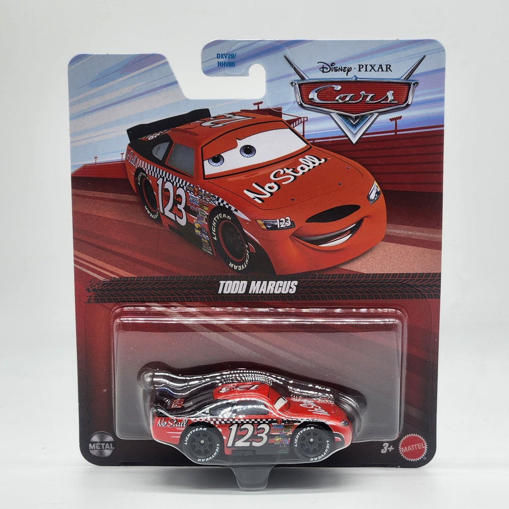 Todd Marcus No Stall Car Disney Pixar Cars 1:55 (1$ Shipping On Additional Cars)0