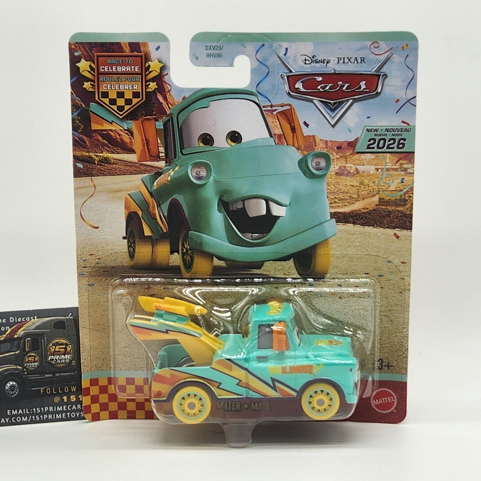 Mater Race To Celebrate New 2026 Disney Pixar Cars 1:55 20th Anniversary 0