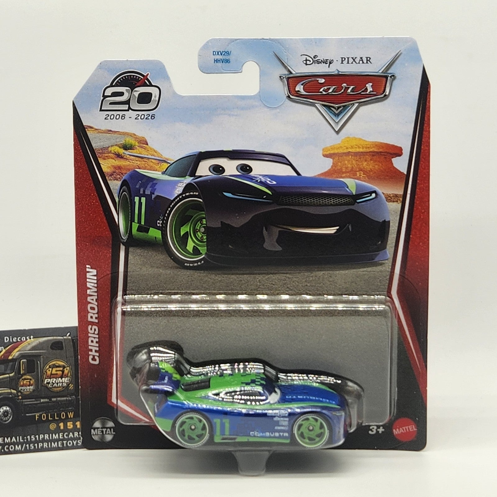 Chris Roamin 20th Anniversary Disney Pixar Cars 1:55 2026 Next Gen Combustr 0