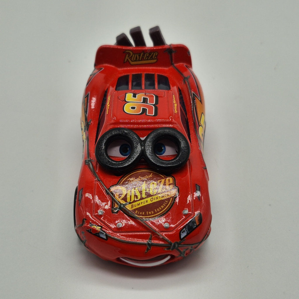 Spin Out Lightning McQueen Disney Pixar Cars 1:55 Diecast Loose Used Good Cond.9