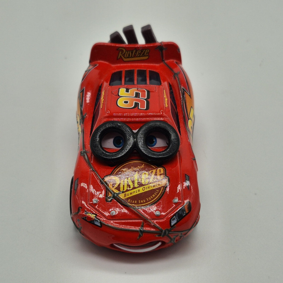 Spin Out Lightning McQueen Disney Pixar Cars 1:55 Diecast Loose Used Good Cond.9