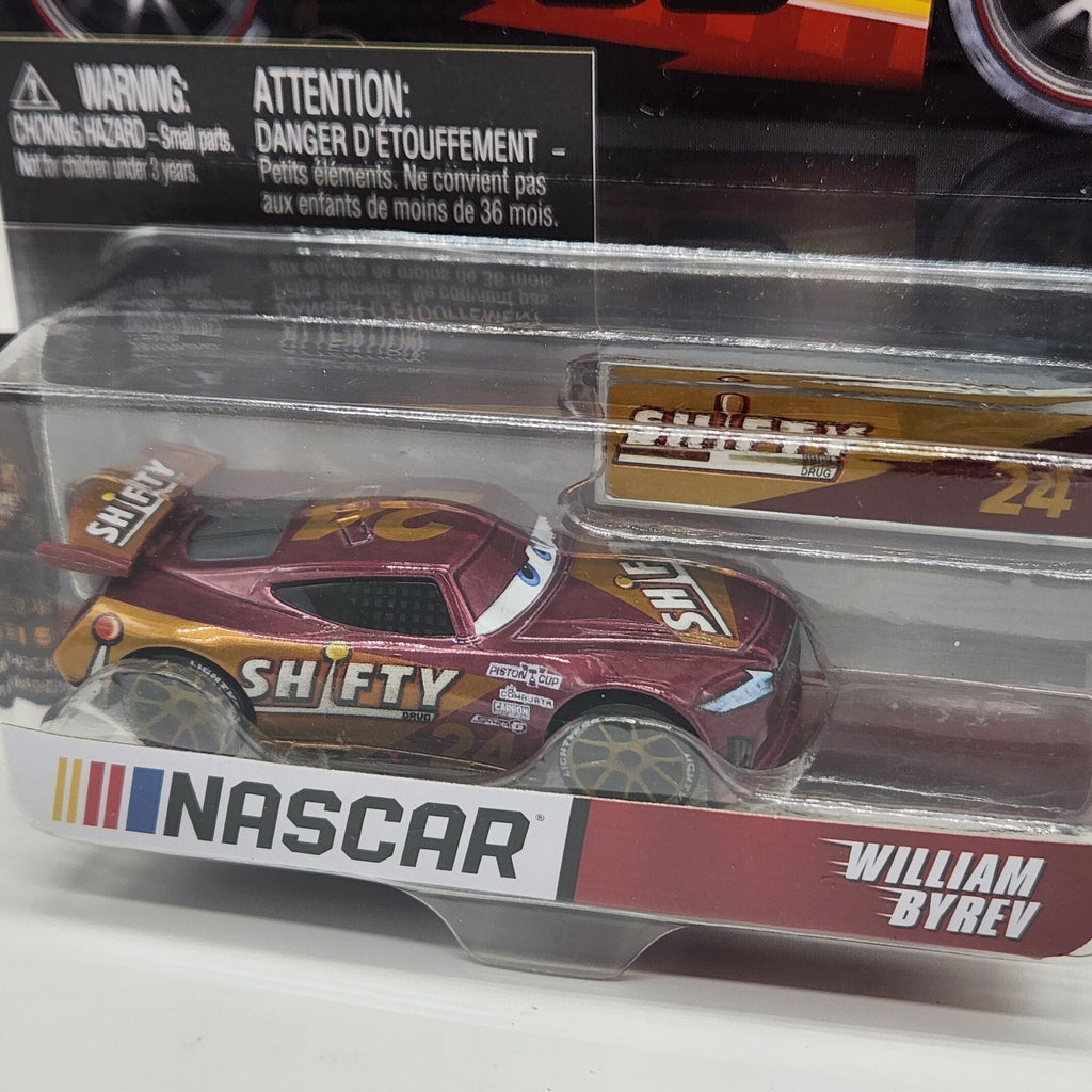 William Byrev Nascar Disney Pixar Cars 1:55 Diecast 20241