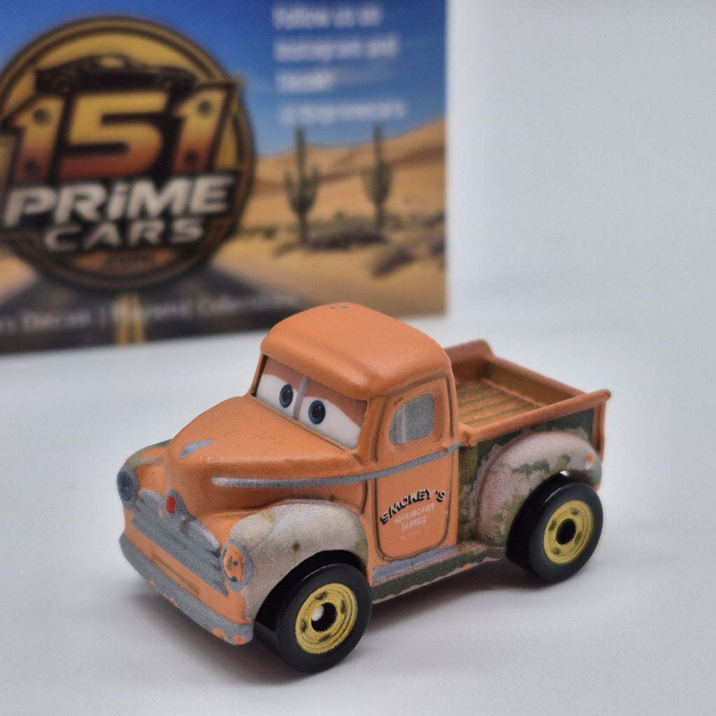 Used Smokey Mini Racer Disney Pixar Cars 1:87 Diecast Truck Mattel0