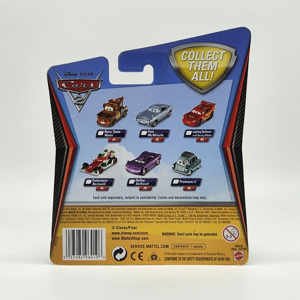 Hydraulic Ramone Purple With Flames 2011 Disney Pixar Cars 2 Diecast 1:55 2
