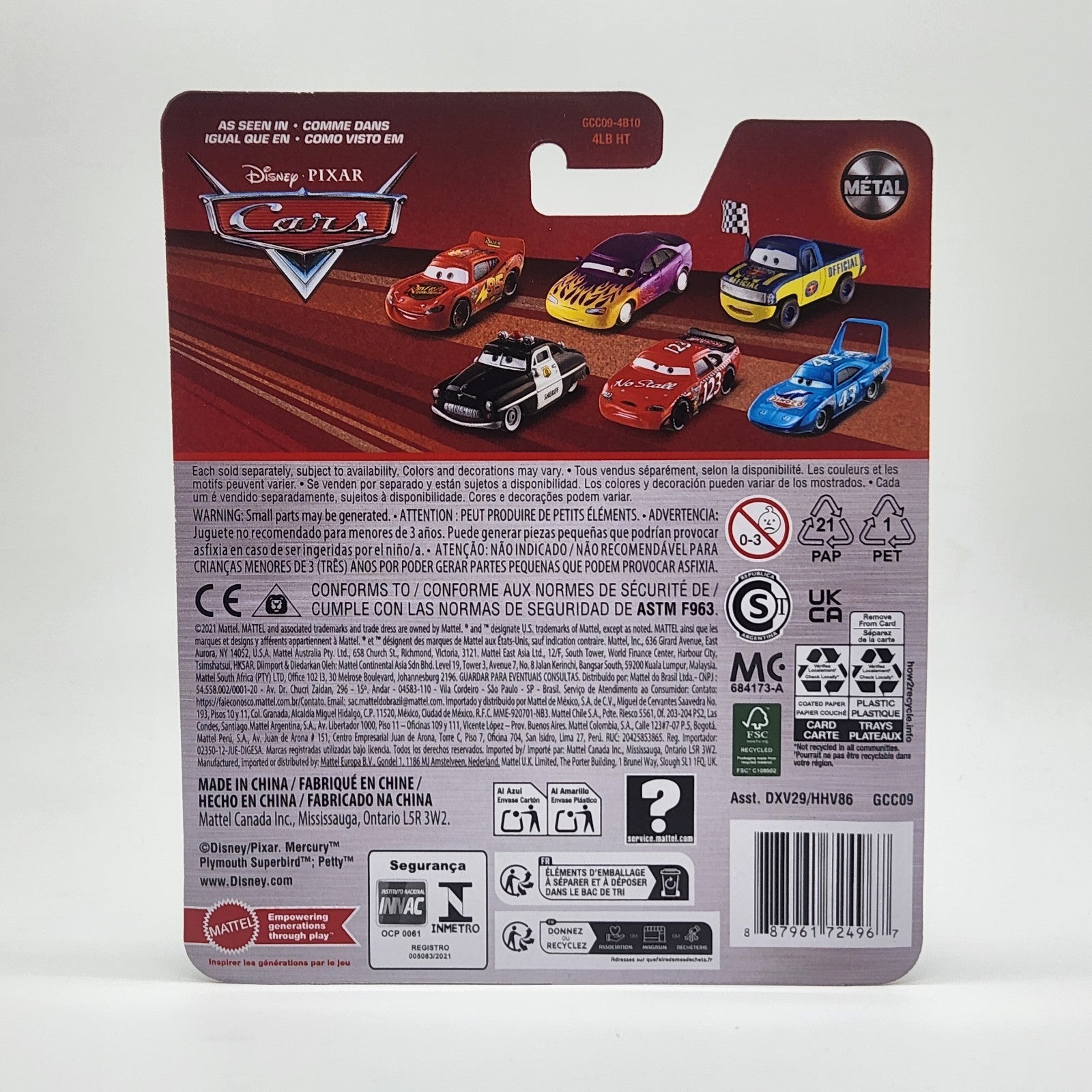 Haul Inngas 2025 Disney Pixar Cars 1:55 (1$ Shipping On Additional Cars)2