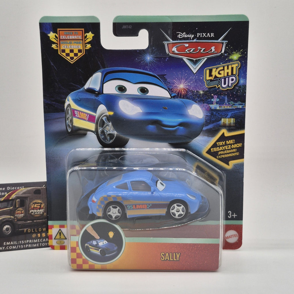 Disney Pixar Cars Light Up - Race To Celebrate - Sally 2026 0