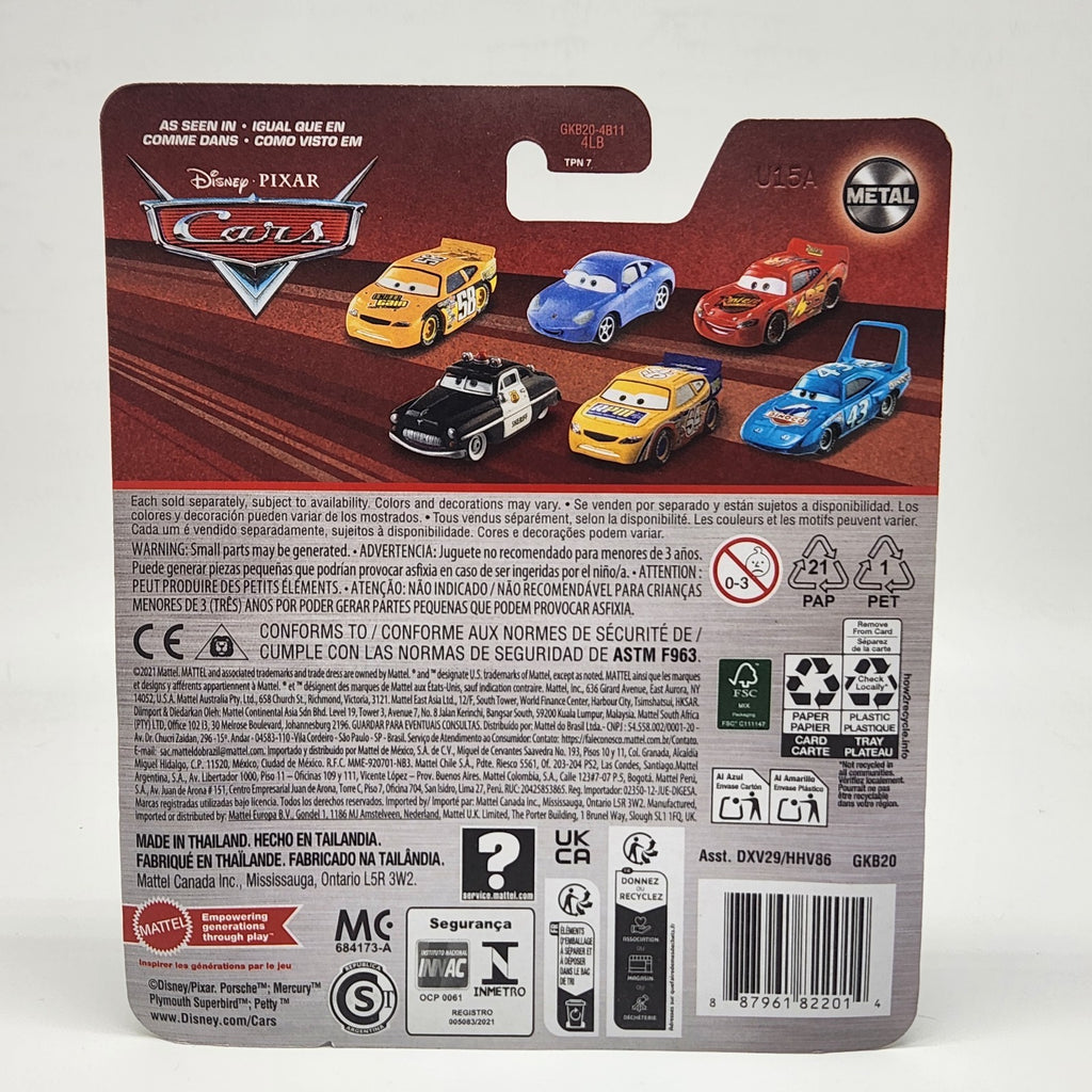 Disney Pixar Cars 1:55 Claude Scruggs Mattel Racing 20212
