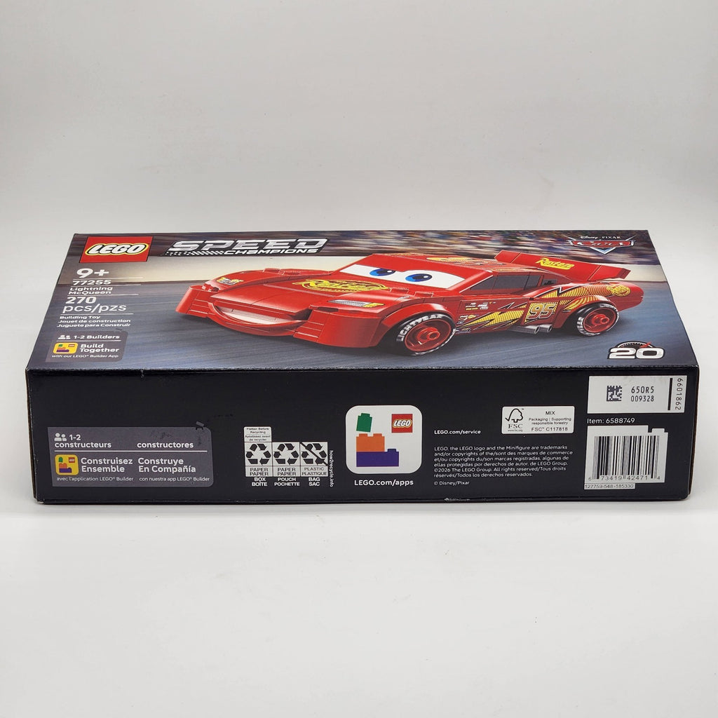 NEW IN BOX LEGO 77255 Speed Champions Disney Pixar Cars Lightning McQueen 20263