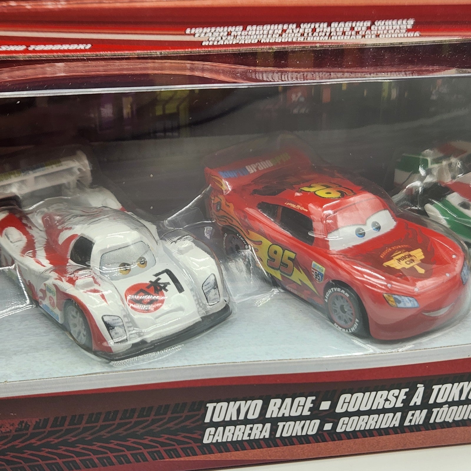 Disney Pixar Cars TOKYO RACE 5 Pack Diecast Cars SHU, Jeff, Nigel Mattel 20262