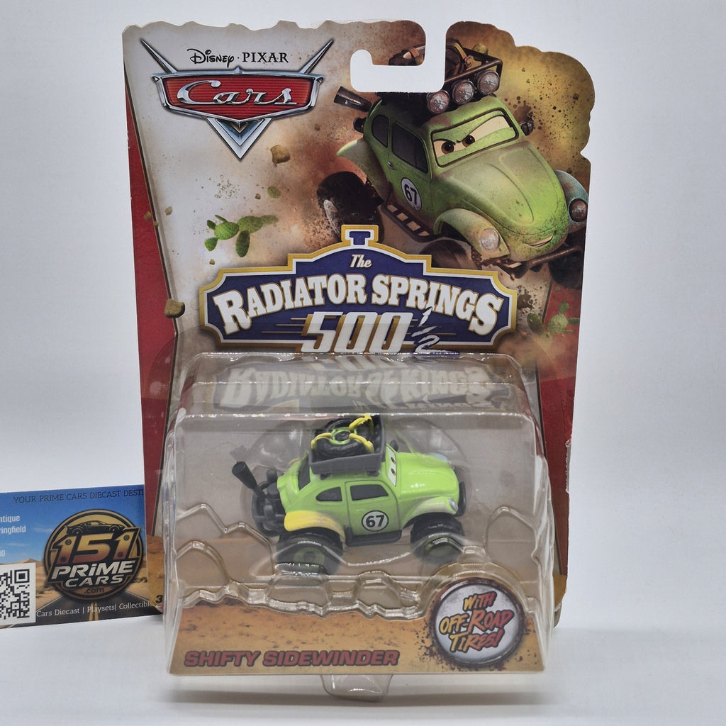 Disney Pixar Cars Radiator Springs 500 1/2 Shifty Sidewinder Off Road Tires 1:550