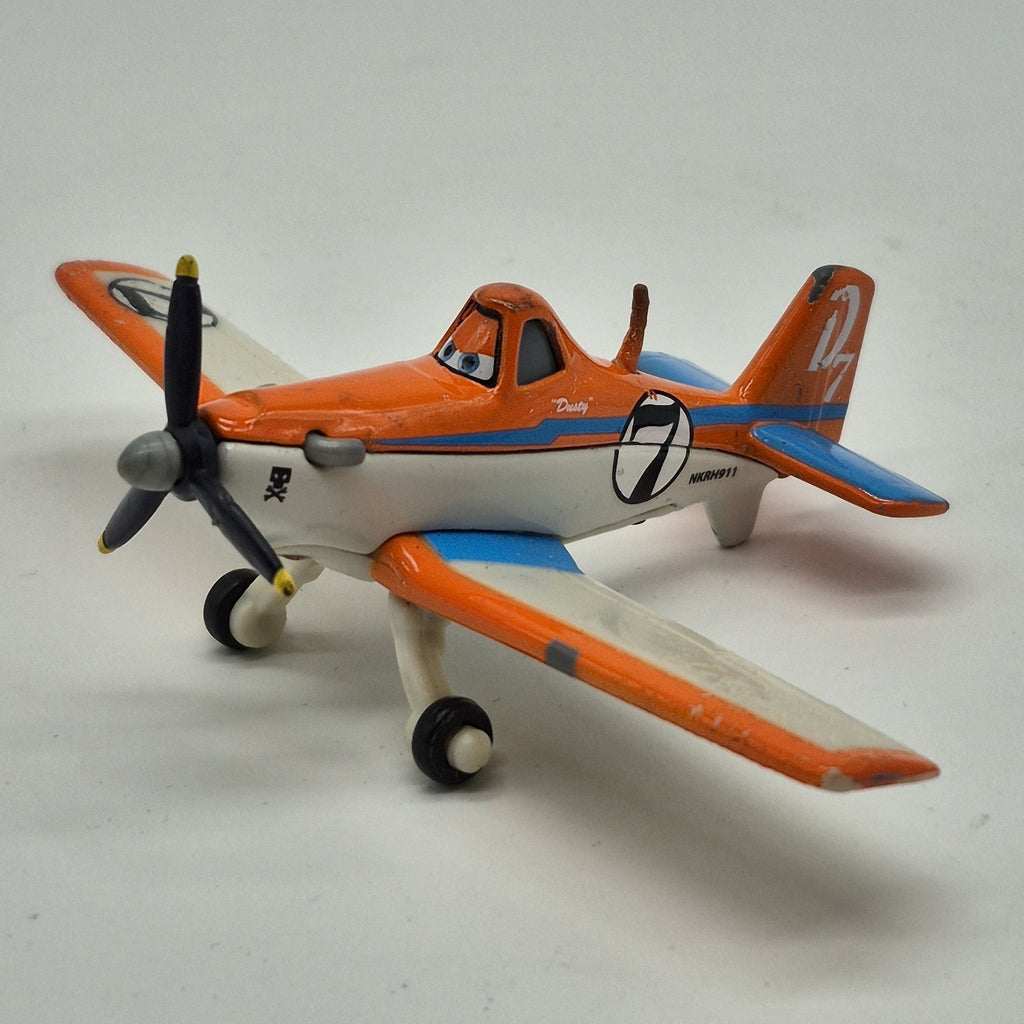 Dusty Crophopper 2013 Disney Pixar Planes 1:55 Diecast Toy Vintage Mattel1