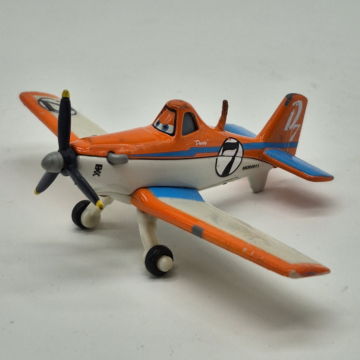 Dusty Crophopper 2013 Disney Pixar Planes 1:55 Diecast Toy Vintage Mattel1