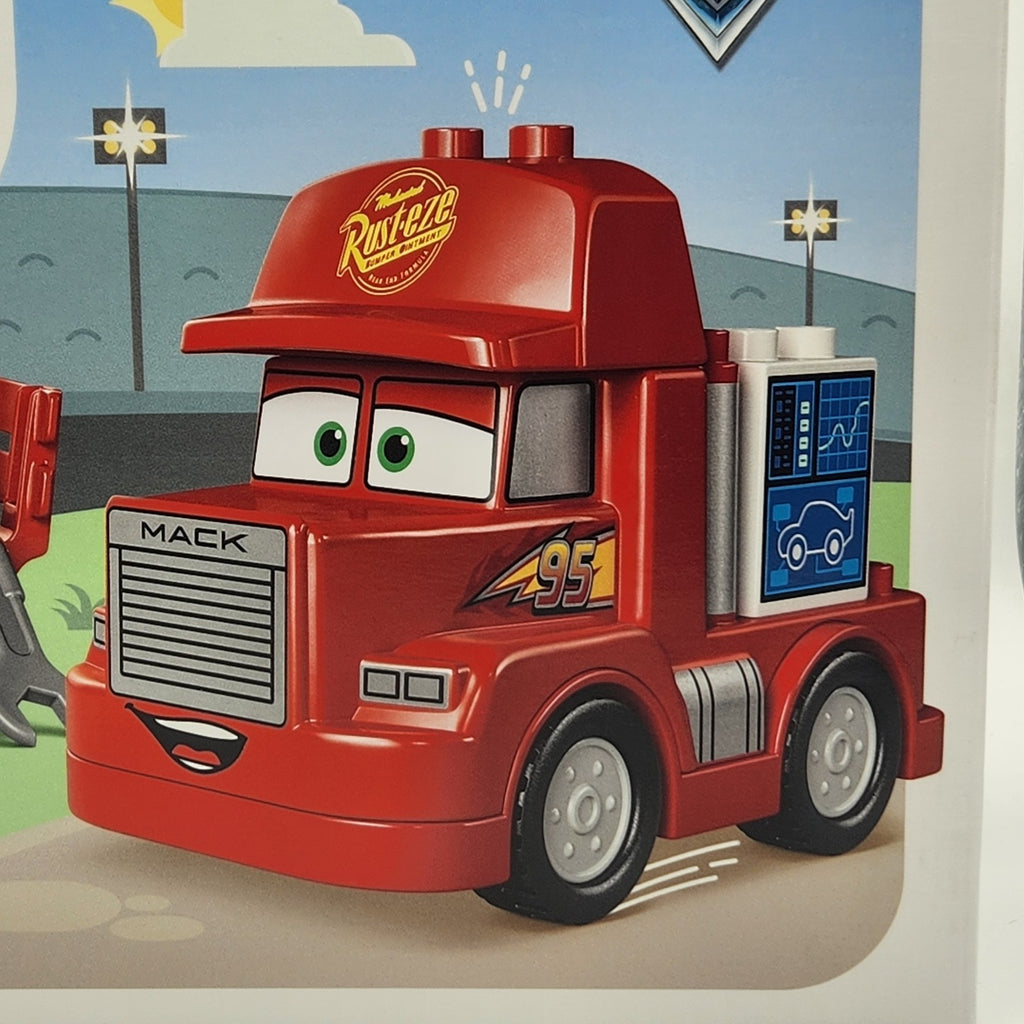 LEGO DUPLO: Mack at the Race 10417 Disney Pixar Cars Movie Toy Mack Truck 20251