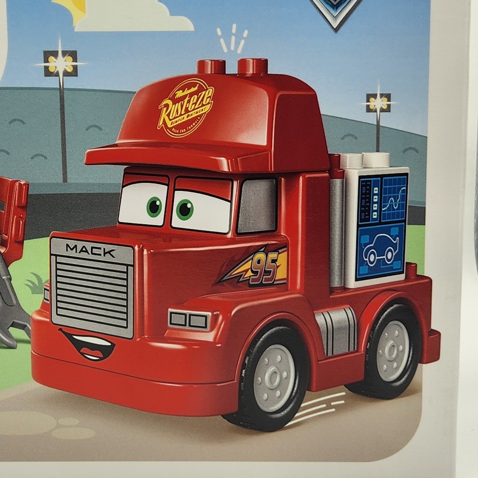 LEGO DUPLO: Mack at the Race 10417 Disney Pixar Cars Movie Toy Mack Truck 20251