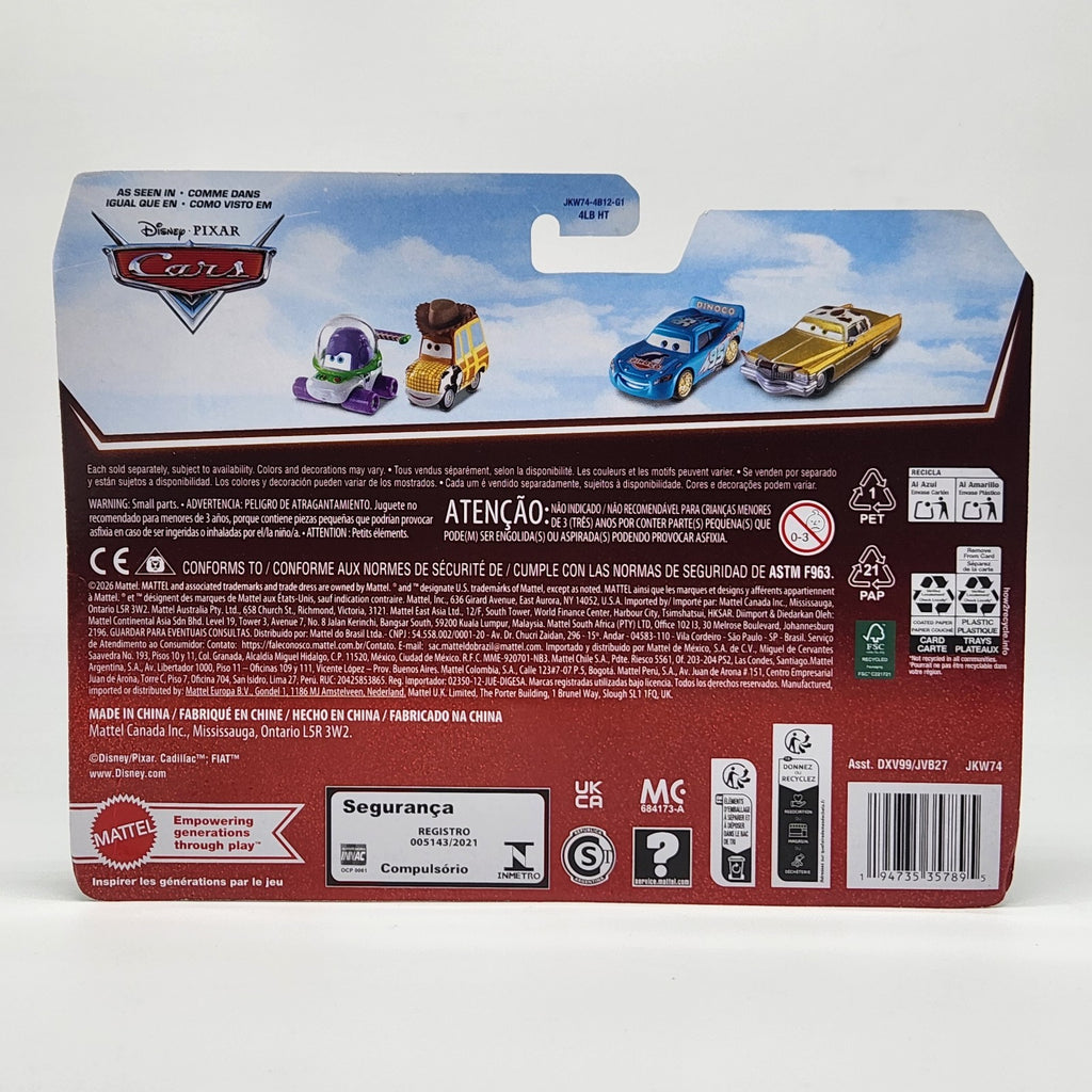 Disney Pixar Cars 20th Anniversary  2026 Red and Guido 2 Pack3