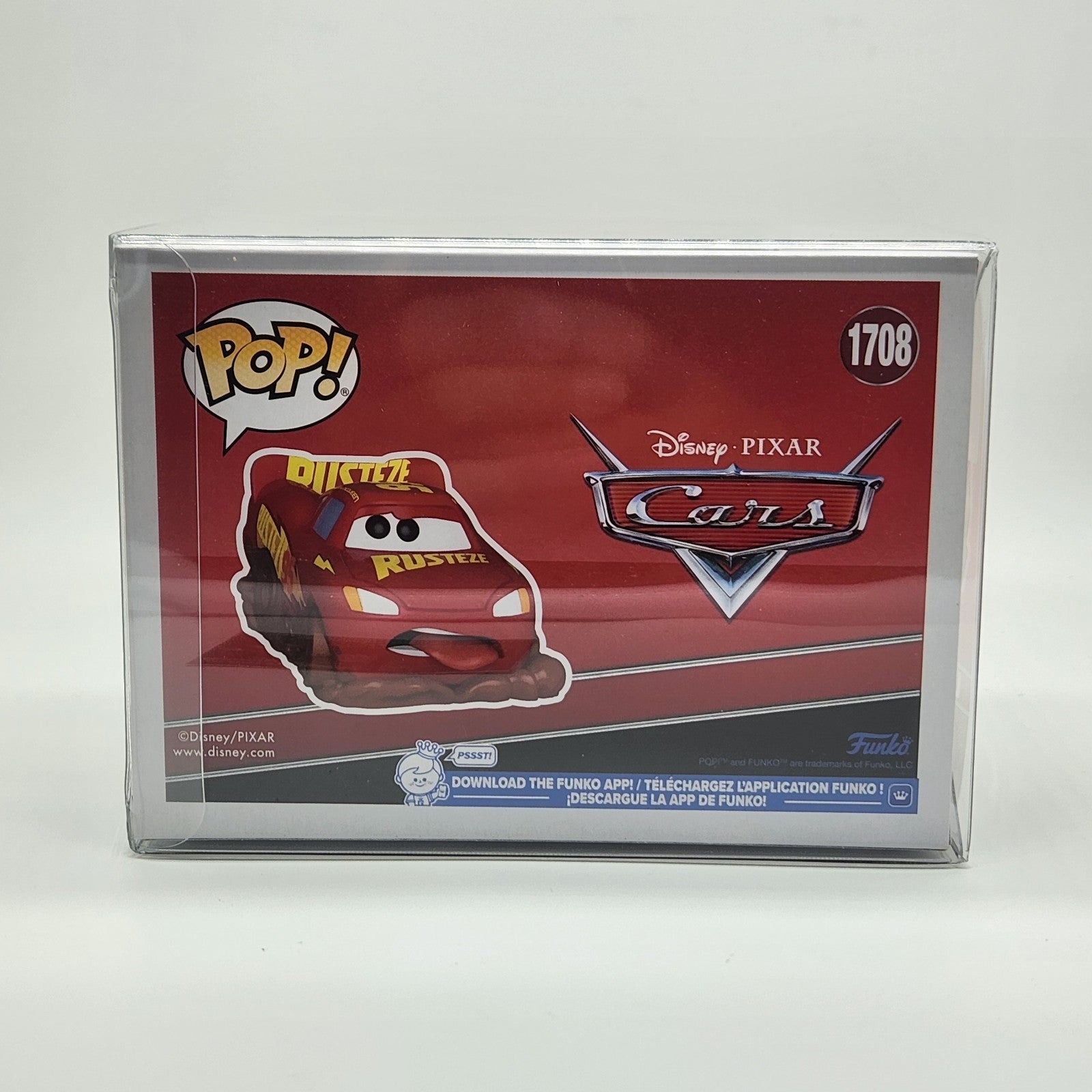 Funko Pop! Vinyl Disney Pixar Cars Lightning McQueen 1708 - Toy Temple Exclusive4