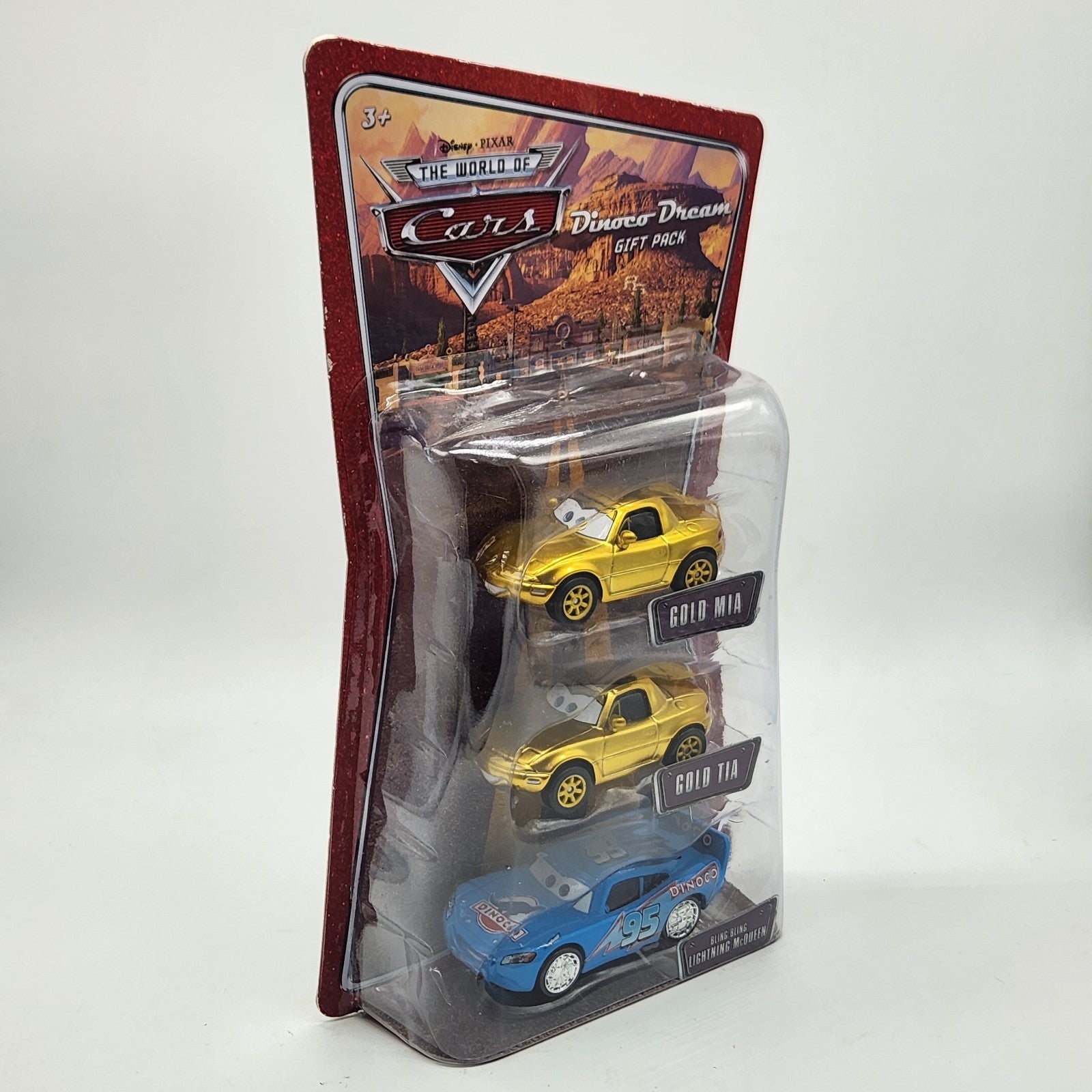 Disney Pixar World Of Cars Dinoco Dream Gift Pack Gold Tia And Mia Bling Bling 2