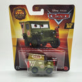 Disney Pixar Cars Radiator Springs Race & Rescue Sarge 1:55 Diecast Mattel Car0