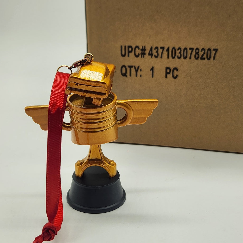 Disney Store Piston Cup Christmas Ornament 2025 NEW IN BOX Lightning Mcqueen 2